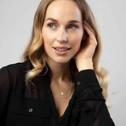 Beste recensies van 👍 Lucardi - 14 Karaat Geelgouden Ketting Gourmet 1,00mm ⌛ -Sieraden-horloges Winkel 550x550 525