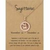 Coupon 😍 Bixorp Stars Boogschutter / Sagittarius Ketting Hanger Rosé Goud - Sterrenbeeld Hanger - Cadeau Voor Haar - Cadeau Voor Sinterklaas - Cadeau Voor Kerst 🧨 -Sieraden-horloges Winkel 550x550 539