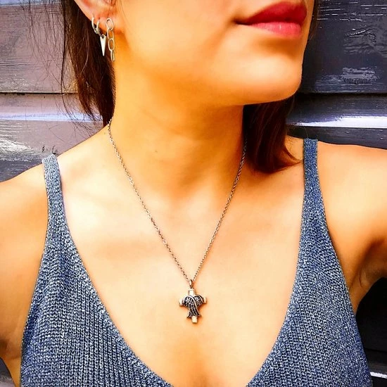 Aanbiedingen 𧨠Quiges - RVS Ashanger Urn Kruis Met Vleugels Met Verstelbare Ketting 46 - 52cm - SLSA005 π 7 Aanbiedingen 𧨠Quiges - RVS Ashanger Urn Kruis Met Vleugels Met Verstelbare Ketting 46 - 52cm - SLSA005 π - Afbeelding 5