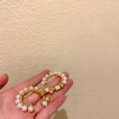 Coupon 😍 CiCi'De Jewelry Amsterdam Vintage Geïnspireerde Parel N Gouden Grote C Hoepel Oorbel-fancy-18k Goud Verguld-hoge Kwaliteit 😀 -Sieraden-horloges Winkel 550x550 578