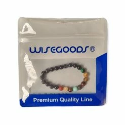 Groothandel ✔️ WiseGoods Chakra Armband Kralen Voor Mannen En Vrouwen - Diverse Kleuren Natuursteen - Planeet - 20 Cm - Elastisch 🤩 -Sieraden-horloges Winkel 550x550 609