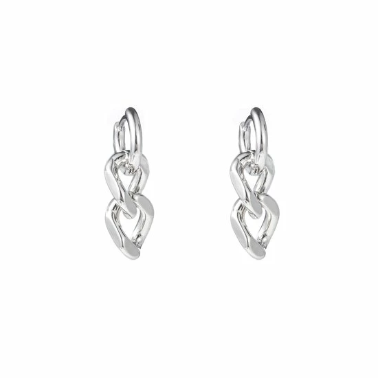 Goedkoopste π Go Dutch Label Oorhangers Chain Zilver E2524-1 π 3 Goedkoopste π Go Dutch Label Oorhangers Chain Zilver E2524-1 π
