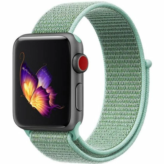 Flash-uitverkoop π RNZV - Apple β Watch Nylon Sport Loop Band - Groen - Geschikt Voor Apple β Watch Bandje 42 / 44 Mm - Series 1 2 3 4 5 6 7 SE - Smartwatch IWatch Horloge Band - 42mm 44mm - NYLON - GROEN π 3 Flash-uitverkoop π RNZV - Apple β Watch Nylon Sport Loop Band - Groen - Geschikt Voor Apple β Watch Bandje 42 / 44 Mm - Series 1 2 3 4 5 6 7 SE - Smartwatch IWatch Horloge Band - 42mm 44mm - NYLON - GROEN π
