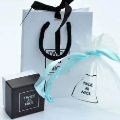 Uitgang ✨ Twice As Nice Halsketting In Goudkleurig Edelstaal, 2 Open Cirkels 40 Cm+5 Cm ✔️ -Sieraden-horloges Winkel 550x550 785