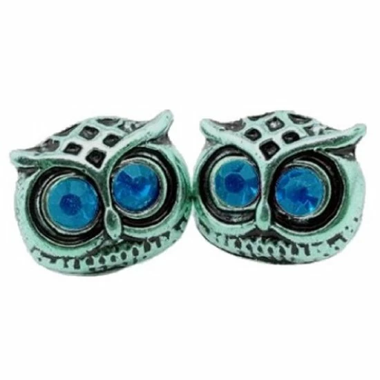 Aanbiedingen π Rhylane –Uil Oorknopjes – Vintage Zilver & Blauwe Steentjes - Fashion Oorbellen – Vrouwen – Oorbellen – 10 Bij 9 Mm π 3 Aanbiedingen π Rhylane –Uil Oorknopjes – Vintage Zilver & Blauwe Steentjes - Fashion Oorbellen – Vrouwen – Oorbellen – 10 Bij 9 Mm π