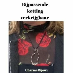 Beste deal 👍 Lange-Grote-Poes-Oorbellen-Metaal-Zilverkleur-Charme Bijoux 🎁 -Sieraden-horloges Winkel 550x550 806