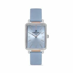Beste recensies van 💯 Daniel Klein DK.1.13232-4 - Horloge - Analoog - Dames - Vrouwen - Leren Band - Metaal - Rechthoek - Lichtblauw - Zilverkleurig 😉