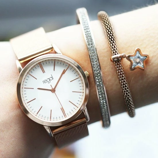 Flash-uitverkoop π― Lucardi - Dames Armband Roseplated Wit Kristal - Staal - Armband - Cadeau - Stijlvol - Rosékleurig β 4 Flash-uitverkoop π― Lucardi - Dames Armband Roseplated Wit Kristal - Staal - Armband - Cadeau - Stijlvol - Rosékleurig β - Afbeelding 2