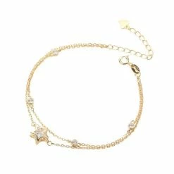Beste Pirce 🧨 All My Essentials Armband Star - S925 Zilver Met 18 Karaats Goud 😉