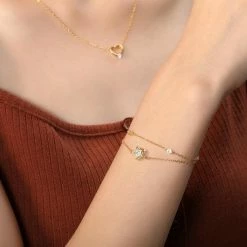 Beste Pirce 𧨠All My Essentials Armband Star - S925 Zilver Met 18 Karaats Goud π 14 Beste Pirce 𧨠All My Essentials Armband Star - S925 Zilver Met 18 Karaats Goud π -Sieraden-horloges Winkel 550x550 920