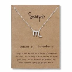 Kopen โค๏ธ Kasey Schorpioen Ketting Zilverkleurig - Scorpio ๐