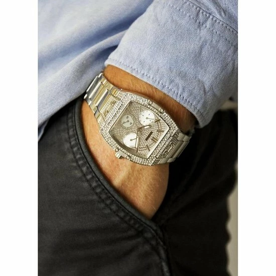 Korting π GUESS GW0104L1 Dames Horloge 38 Mm - Zilverkleurig π₯° 12 Korting π GUESS GW0104L1 Dames Horloge 38 Mm - Zilverkleurig π₯° - Afbeelding 10