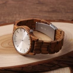 Beste recensies van 😀 NorthWatch | Houten Horloge | Silver | Sandelhout | Houten Horloge Heren | Houten Horloge Dames 💯 -Sieraden-horloges Winkel 550x550 994