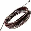 Goedkoopste 🛒 MeaShop Geknoopt Leren Armbandje, Bruin Voor Hem En Haar 🔥 -Sieraden-horloges Winkel 550x551 6