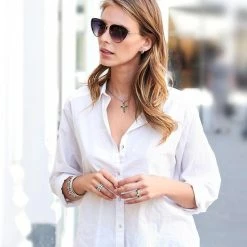 Beste Pirce ⌛ Symbols 9SY 0068 Zilveren Armband - Wit Parelmoer - 60*48mm - Zilverkleurig 🤩 -Sieraden-horloges Winkel 550x556