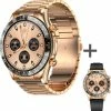 Nieuw π LUXXOZ Smartwatch Heren - Rose Goud - Horloge Heren - Bloeddrukmeter - Stappenteller - Full HD Touchscreen - Android & IOS - 45mm - Gratis Extra Bandjes 𧨠2 Nieuw π LUXXOZ Smartwatch Heren - Rose Goud - Horloge Heren - Bloeddrukmeter - Stappenteller - Full HD Touchscreen - Android & IOS - 45mm - Gratis Extra Bandjes 𧨠-Sieraden-horloges Winkel 550x556 3