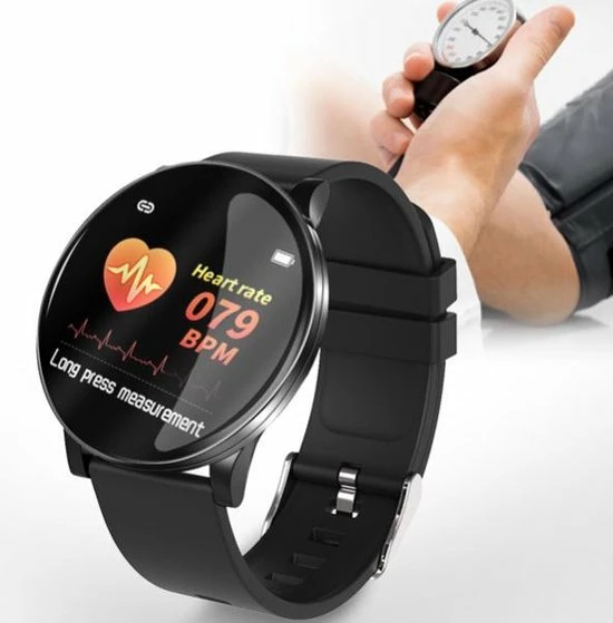 Groothandel 🤩 Nieuw - Belesy® - Smartwatch - Goud ❤️ 6 Groothandel 🤩 Nieuw - Belesy® - Smartwatch - Goud ❤️ - Afbeelding 4