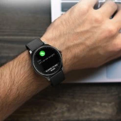 Goedkoop 🛒 Belesy® MARS - Smartwatch Dames - Smartwatch Heren - Horloge - Bloeddruk - ECG - Stappenteller - 1.3 Inch - Kleurenscherm - Full Touch - Zilver - Staal - Schakel 🔔 33 Goedkoop 🛒 Belesy® MARS - Smartwatch Dames - Smartwatch Heren - Horloge - Bloeddruk - ECG - Stappenteller - 1.3 Inch - Kleurenscherm - Full Touch - Zilver - Staal - Schakel 🔔 -Sieraden-horloges Winkel 550x568 3