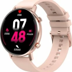 Aanbiedingen 😉 Belesy® Eighteen - Smartwatch Dames - Smartwatch Heren - Horloge - Full Circle - Super Mooi Scherm - 18 Wijzerplaten - Stappenteller - Bloeddruk - Mutli Sport - Milanees - Staal - Goud 😀 44 Aanbiedingen 😉 Belesy® Eighteen - Smartwatch Dames - Smartwatch Heren - Horloge - Full Circle - Super Mooi Scherm - 18 Wijzerplaten - Stappenteller - Bloeddruk - Mutli Sport - Milanees - Staal - Goud 😀 -Sieraden-horloges Winkel 550x574