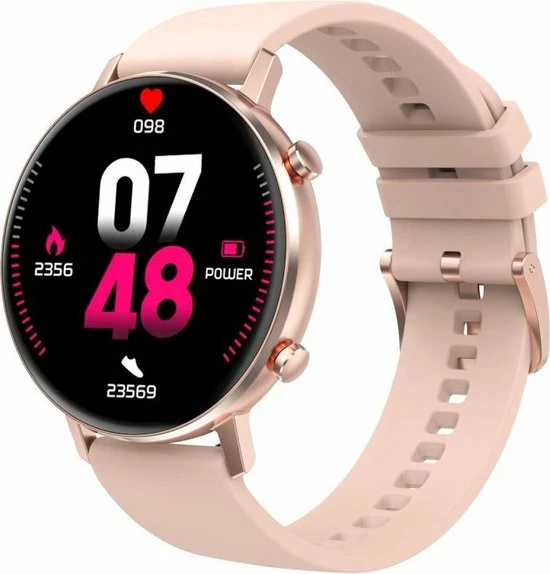 Aanbiedingen 😉 Belesy® Eighteen - Smartwatch Dames - Smartwatch Heren - Horloge - Full Circle - Super Mooi Scherm - 18 Wijzerplaten - Stappenteller - Bloeddruk - Mutli Sport - Milanees - Staal - Goud 😀 17 Aanbiedingen 😉 Belesy® Eighteen - Smartwatch Dames - Smartwatch Heren - Horloge - Full Circle - Super Mooi Scherm - 18 Wijzerplaten - Stappenteller - Bloeddruk - Mutli Sport - Milanees - Staal - Goud 😀 - Afbeelding 16