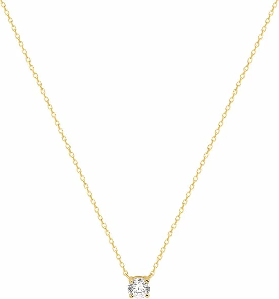 Uitgang π Sparkle14 Ketting Zirkonia 0,8 Mm 42 Cm - Goud π 6 Uitgang π Sparkle14 Ketting Zirkonia 0,8 Mm 42 Cm - Goud π - Afbeelding 4