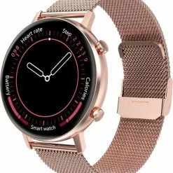 Aanbiedingen 😉 Belesy® Eighteen - Smartwatch Dames - Smartwatch Heren - Horloge - Full Circle - Super Mooi Scherm - 18 Wijzerplaten - Stappenteller - Bloeddruk - Mutli Sport - Milanees - Staal - Goud 😀 45 Aanbiedingen 😉 Belesy® Eighteen - Smartwatch Dames - Smartwatch Heren - Horloge - Full Circle - Super Mooi Scherm - 18 Wijzerplaten - Stappenteller - Bloeddruk - Mutli Sport - Milanees - Staal - Goud 😀 -Sieraden-horloges Winkel 550x601