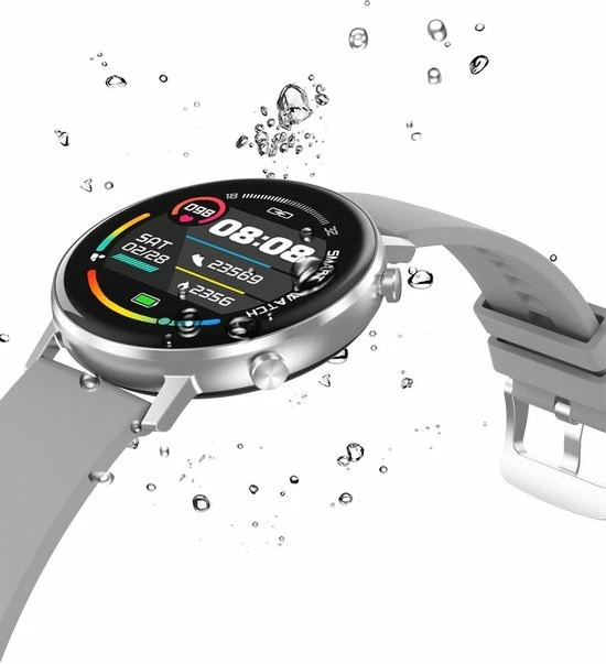 Aanbiedingen 😉 Belesy® Eighteen - Smartwatch Dames - Smartwatch Heren - Horloge - Full Circle - Super Mooi Scherm - 18 Wijzerplaten - Stappenteller - Bloeddruk - Mutli Sport - Milanees - Staal - Goud 😀 22 Aanbiedingen 😉 Belesy® Eighteen - Smartwatch Dames - Smartwatch Heren - Horloge - Full Circle - Super Mooi Scherm - 18 Wijzerplaten - Stappenteller - Bloeddruk - Mutli Sport - Milanees - Staal - Goud 😀 - Afbeelding 21