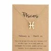 Begroting 🤩 Bixorp Stars Vissen / Pisces Ketting Goudkleurig - Sterrenbeeld Hanger - Cadeau Voor Haar - Cadeau Voor Sinterklaas - Cadeau Voor Kerst ✨ -Sieraden-horloges Winkel 550x612