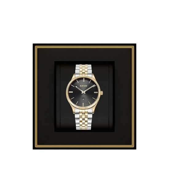 Goedkoopste β¨ BURKER β Watches BURKER Nicky - Rond Dames Polshorloge - Zwart Goud Zilver - 36 Mm π 8 Goedkoopste β¨ BURKER β Watches BURKER Nicky - Rond Dames Polshorloge - Zwart Goud Zilver - 36 Mm π - Afbeelding 6
