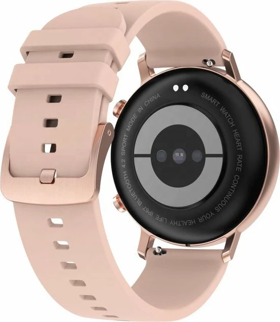 Aanbiedingen 😉 Belesy® Eighteen - Smartwatch Dames - Smartwatch Heren - Horloge - Full Circle - Super Mooi Scherm - 18 Wijzerplaten - Stappenteller - Bloeddruk - Mutli Sport - Milanees - Staal - Goud 😀 15 Aanbiedingen 😉 Belesy® Eighteen - Smartwatch Dames - Smartwatch Heren - Horloge - Full Circle - Super Mooi Scherm - 18 Wijzerplaten - Stappenteller - Bloeddruk - Mutli Sport - Milanees - Staal - Goud 😀 - Afbeelding 14