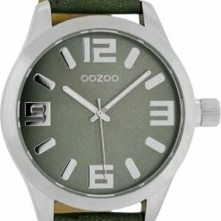 Beste deal 🌟 OOZOO Timepieces Polshorloge - C1011 - Groen - 51 Mm 😀