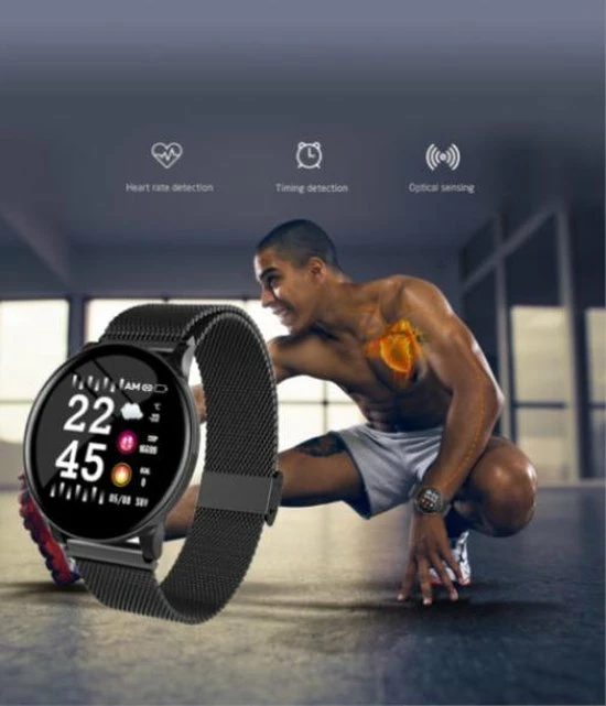 Groothandel 🤩 Nieuw - Belesy® - Smartwatch - Goud ❤️ 16 Groothandel 🤩 Nieuw - Belesy® - Smartwatch - Goud ❤️ - Afbeelding 14