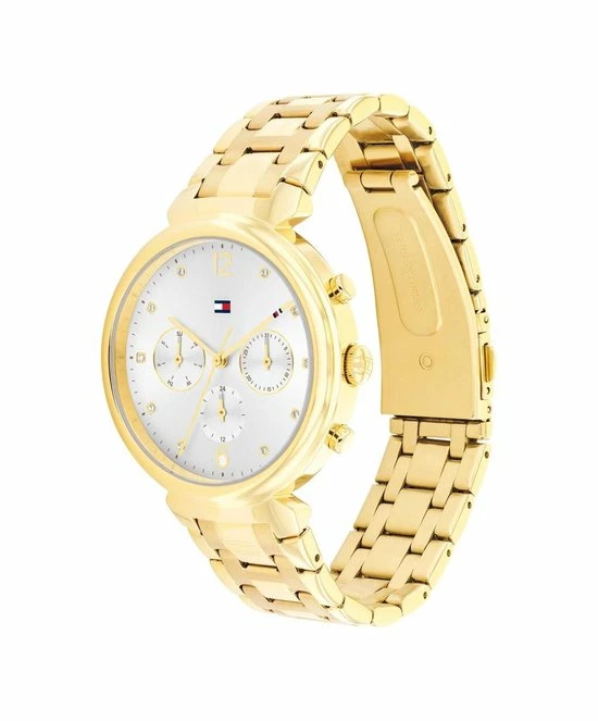 Promo π Tommy Hilfiger TH1782344 Horloge - Staal - Goudkleurig - 38mm π€© 4 Promo π Tommy Hilfiger TH1782344 Horloge - Staal - Goudkleurig - 38mm π€© - Afbeelding 2