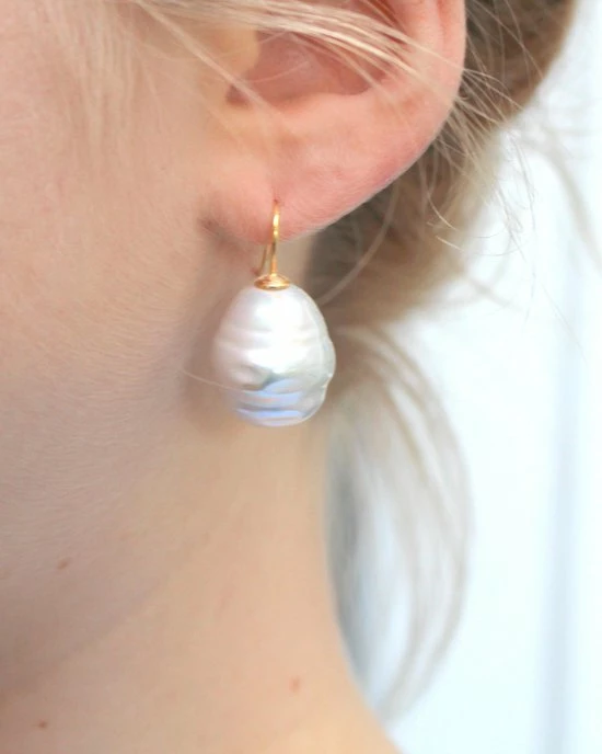 Flash-uitverkoop 🥰 Chic Le Freak Barok Parel Oorbellen Groot Roomwit/goud 🥰 4 Flash-uitverkoop 🥰 Chic Le Freak Barok Parel Oorbellen Groot Roomwit/goud 🥰 - Afbeelding 2