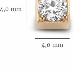 Goedkoopste 🔔 Isabel Bernard La Concorde Dames BedelHanger Goud - Roségoudkleurig 💯 -Sieraden-horloges Winkel 550x693 2