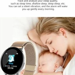 Groothandel 🤩 Nieuw - Belesy® - Smartwatch - Goud ❤️ 27 Groothandel 🤩 Nieuw - Belesy® - Smartwatch - Goud ❤️ -Sieraden-horloges Winkel 550x698