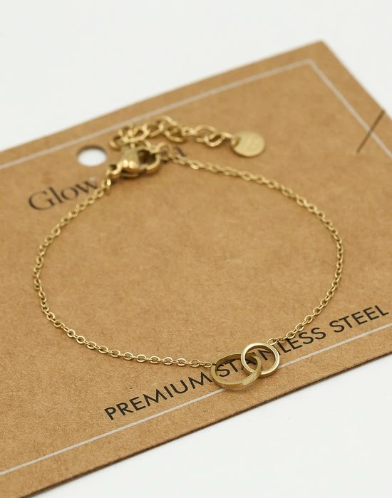 Goedkoop βοΈ Glow Adora - Armbanden - Connected Cirkels Love - Goudkleurig π 5 Goedkoop βοΈ Glow Adora - Armbanden - Connected Cirkels Love - Goudkleurig π - Afbeelding 3