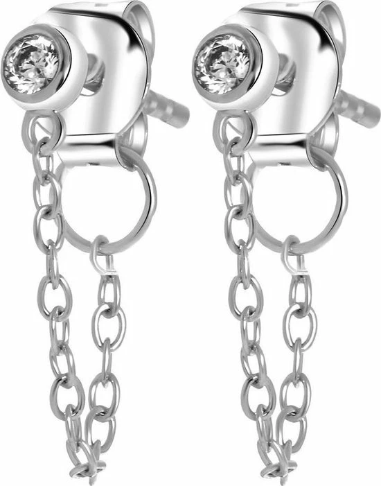 Begroting π Lucardi - Zilveren Oorbellen Met Zirkonia π₯ 3 Begroting π Lucardi - Zilveren Oorbellen Met Zirkonia π₯