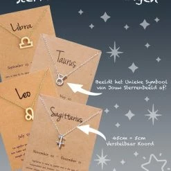Flash-uitverkoop 🧨 Bixorp Stars Boogschutter / Sagittarius Ketting Zilverkleurig - Sterrenbeeld Hanger - Cadeau Voor Haar - Cadeau Voor Sinterklaas - Cadeau Voor Kerst 😉 -Sieraden-horloges Winkel 550x701