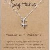 Flash-uitverkoop 🧨 Bixorp Stars Boogschutter / Sagittarius Ketting Zilverkleurig - Sterrenbeeld Hanger - Cadeau Voor Haar - Cadeau Voor Sinterklaas - Cadeau Voor Kerst 😉 -Sieraden-horloges Winkel 550x715