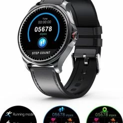 Goedkoop 🛒 Belesy® MARS - Smartwatch Dames - Smartwatch Heren - Horloge - Bloeddruk - ECG - Stappenteller - 1.3 Inch - Kleurenscherm - Full Touch - Zilver - Staal - Schakel 🔔 35 Goedkoop 🛒 Belesy® MARS - Smartwatch Dames - Smartwatch Heren - Horloge - Bloeddruk - ECG - Stappenteller - 1.3 Inch - Kleurenscherm - Full Touch - Zilver - Staal - Schakel 🔔 -Sieraden-horloges Winkel 550x726 3