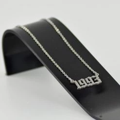 Nieuw ✔️ Feddy. Ketting Jaartal 2009 - Zilver 🎁