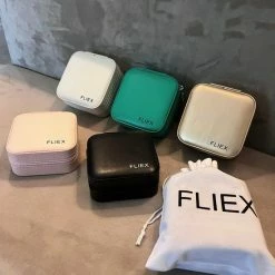 Top 10 🛒 Fliex - Sieradenetui - Mini Beautycase - Reisetui Sieraden - Wit ⌛ -Sieraden-horloges Winkel 550x733 18