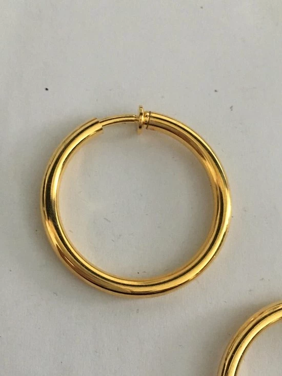 Groothandel π Petra's Sieradenwereld - Clipoorbel Oorring Goudkleurig π 4 Groothandel π Petra's Sieradenwereld - Clipoorbel Oorring Goudkleurig π - Afbeelding 2