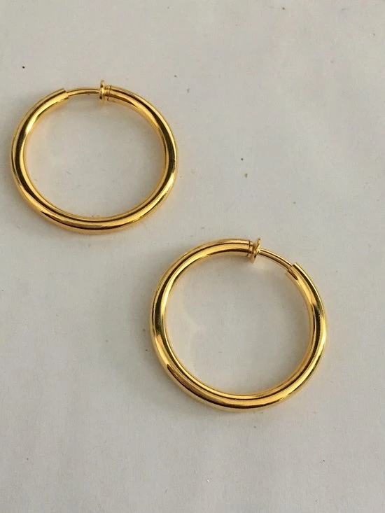 Groothandel π Petra's Sieradenwereld - Clipoorbel Oorring Goudkleurig π 5 Groothandel π Petra's Sieradenwereld - Clipoorbel Oorring Goudkleurig π - Afbeelding 3