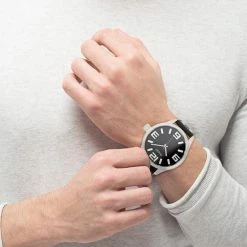 Beste Verkoop π OOZOO Timepieces C1004 - Horloge - 50 Mm - Leer - Zwart β 12 Beste Verkoop π OOZOO Timepieces C1004 - Horloge - 50 Mm - Leer - Zwart β -Sieraden-horloges Winkel 550x733 34