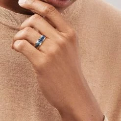 Beste deal 🔥 Ocean Of Motion - Anxiety Ring - Stress Ring - Fidget Ring - Spinner Ring - Fidget Toys - Ring - Ringen - Fles Opener - Bier Opener - Titanium - Ketting - Zilver - Ringmaat 60/19.00 Mm - Dames - Heren 😉 -Sieraden-horloges Winkel 550x733 37