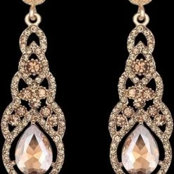 Aanbiedingen β Victorious Dames Oorbellen – Zirkonia Kristal Druppel Oorhangers – Roségoud/Champagne – 6cm π 16 Aanbiedingen β Victorious Dames Oorbellen – Zirkonia Kristal Druppel Oorhangers – Roségoud/Champagne – 6cm π -Sieraden-horloges Winkel 550x771