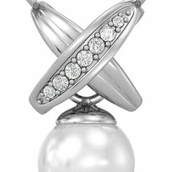 Top 10 ✨ Yolora Dames Ketting Met Hanger - Kalpa Camaka Parel En Kristallen - Zilverkleurig - 18K Witgoud Verguld - Vrouwen Collier Zilver - Sieraden - Luxe Giftbox - Geschenkdoos - Cadeau Doos - Exclusieve Geschenkverpakking - Mooie Cadeauverpakking ✔️