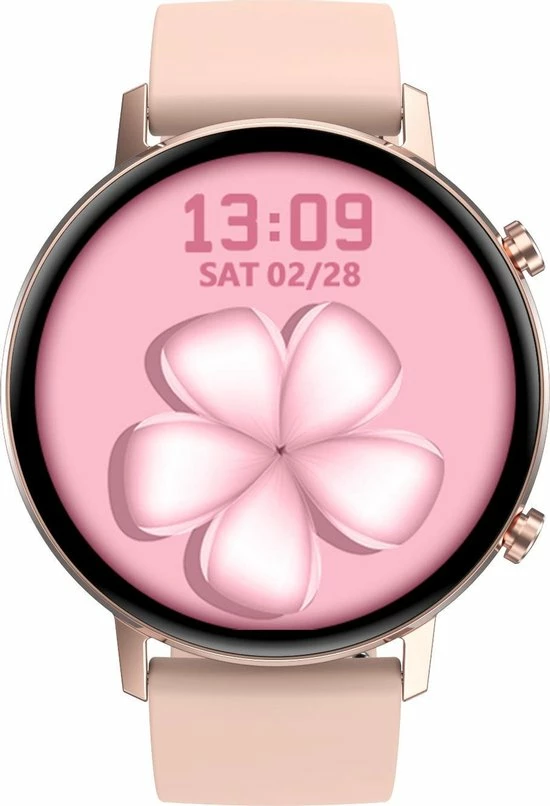 Aanbiedingen 😉 Belesy® Eighteen - Smartwatch Dames - Smartwatch Heren - Horloge - Full Circle - Super Mooi Scherm - 18 Wijzerplaten - Stappenteller - Bloeddruk - Mutli Sport - Milanees - Staal - Goud 😀 3 Aanbiedingen 😉 Belesy® Eighteen - Smartwatch Dames - Smartwatch Heren - Horloge - Full Circle - Super Mooi Scherm - 18 Wijzerplaten - Stappenteller - Bloeddruk - Mutli Sport - Milanees - Staal - Goud 😀 - Afbeelding 2